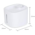 thumbnail image 2 of RKXQT Cat Water Fountain, 3L Automatic Pet Water Fountain with Intelligent Pump and LED Indicator, Light Guide at Night and Prevent Dry Design, 2 of 5