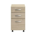thumbnail image 2 of Arrive 3 Drawer Mobile File Cabinet in Natural Elm - Engineered Wood, 2 of 11