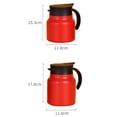 thumbnail image 6 of Ludlz 800/1000ML Tea Pot Large Capacity Leakproof Insulated Stainless Steel Thermal Stewed Coffee Kettle with Filter Home Supply, 6 of 8
