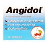 Angidol Sore Throat Relief Chery Flavor 12 Units - Alivia Para Dolor de Garganta (Pack of 24)