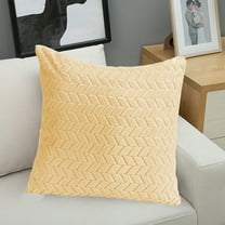 Fnyoxu 17x17 Inch Throw Pillow Cover - Summer Decorative Polyester Square Cover for Couch, Outdoor, Bed, Indoor Decor