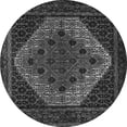 thumbnail image 1 of Ahgly Company Indoor Round Persian Gray Traditional Area Rugs, 6' Round, 1 of 1