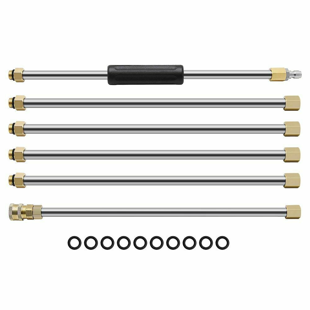 4000PSI 7.5FT Pressure Washer Extension Wand Lance 1/4" Connect