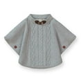 thumbnail image 1 of Hope & Henry Girls' Cable Sweater Cape, 1 of 3