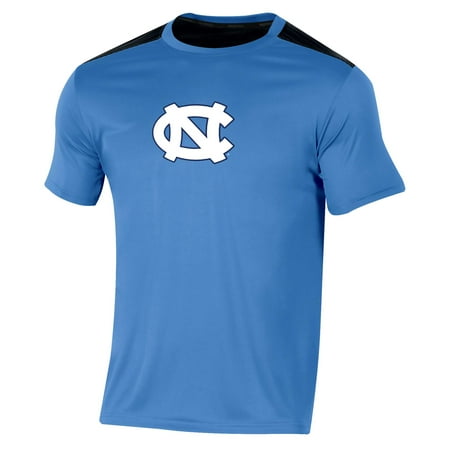 Tar Heels Athletics - Men's Russell Carolina Blue North Carolina Tar Heels Synthetic Colorblock Crew T-Shirt
