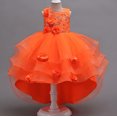 thumbnail image 1 of Nouvelle Robe de Princesse d'Été pour Sentier, Robe de Spectacle de Garçon aux Fleurs, Robe d'Hôte de Spectacle de Piano, Robe de Performance, Décalcomanie à Paillettes, Robe de Soirée Mode pour 3-12 Ans, 1 of 7