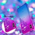 thumbnail image 5 of Funda para iPhone Xs Max Transparente con Brillos Carcasa Protectora Antigolpes con Glitter Brillante, 5 of 5