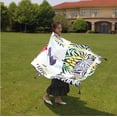 thumbnail image 3 of Foulard Femme Imprimée Mode Décorative Châle Foulard pour Plage & Voyage, 3 of 4