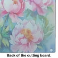 thumbnail image 5 of Peonies in Watercolor Glass Cutting Board Large 12 in x 15 in, 5 of 5