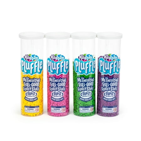 UPC: 0086002009043 | Educational Insights Playfoam Pluffle 4 Pack Purple Green Pink & Yellow Non-Toxic Never Dries Out Sensory Play Ages 3+