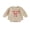 Khaki, variant on BemeyourBBs Baby Girl Christmas Romper Embroidery Ribbed Infant Winter Sweater