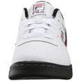 thumbnail image 2 of Fila 11F16LT-122: Mens Original Fitness White/Black/Poppy Red Sneaker (9.5 D(M) US Men), 2 of 3