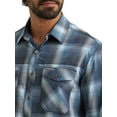 thumbnail image 4 of Wrangler® Men's and Big Mens Outdoor Long Sleeve All Season Stretch Shirt, Sizes S-3XL, 4 of 6