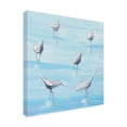 thumbnail image 2 of Melissa Averinos 'Collage Cactus II on Graph Paper Teal' Canvas Art, 2 of 3