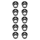 thumbnail image 5 of Jewelers Loupe, 10x Ratistán Lupa 10x Aumento de la Profesión Liviana para la Imagen para la REPARACIÓN DE RELOJES, 5 of 7