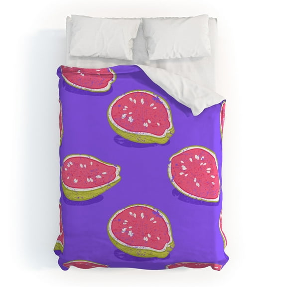 Society6 Evgenia Chuvardina Pink Guava Duvet Cover