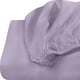 thumbnail image 4 of Sábana ajustable Utopia Bedding Queen Lavender de microfibra, 4 of 6