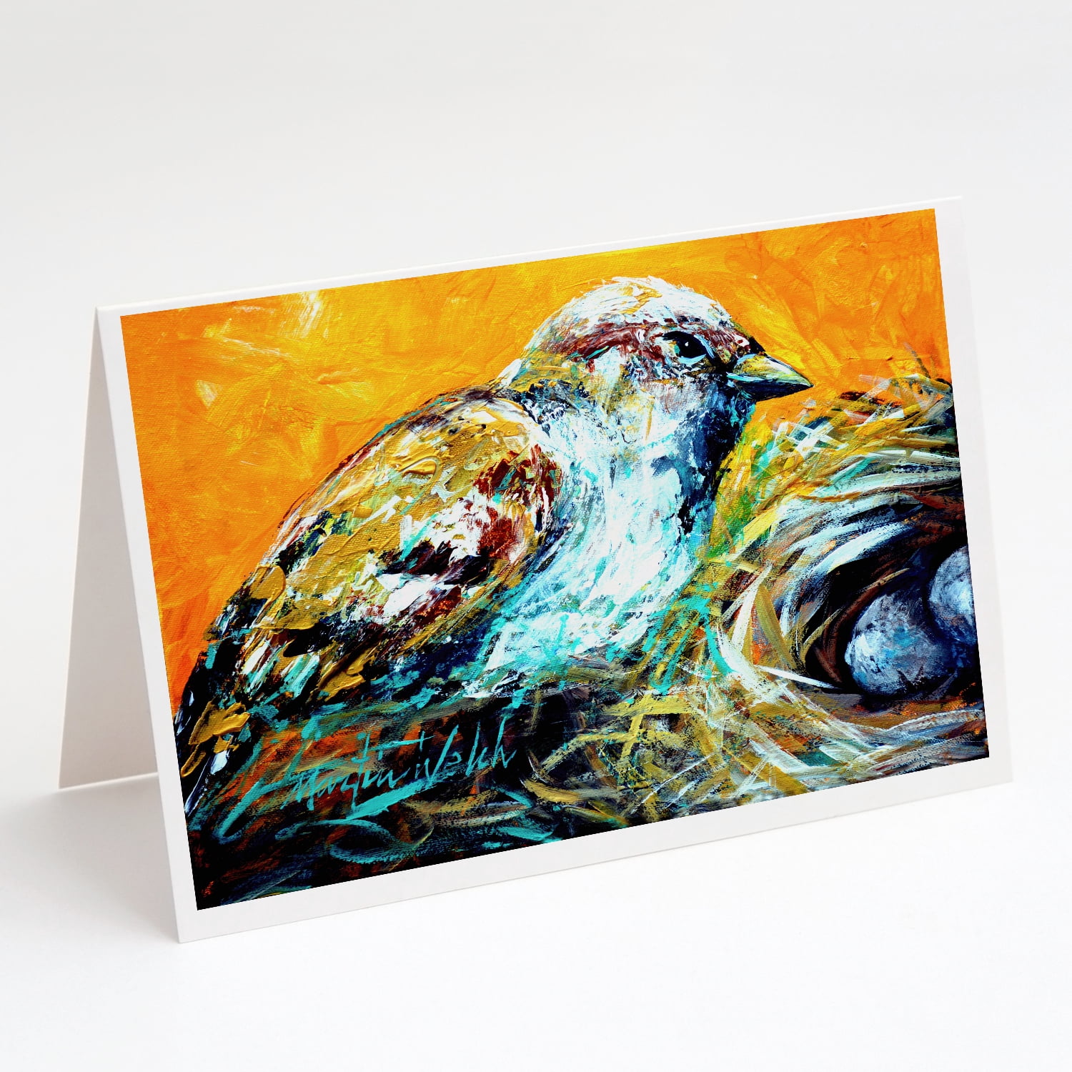Mardi Gras Throw me something mister Greeting Cards Pack of 8 7 in x 5 in