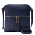 thumbnail image 1 of Bandolera Solene Lightweight Medium para mujer, azul marino, 1 of 9