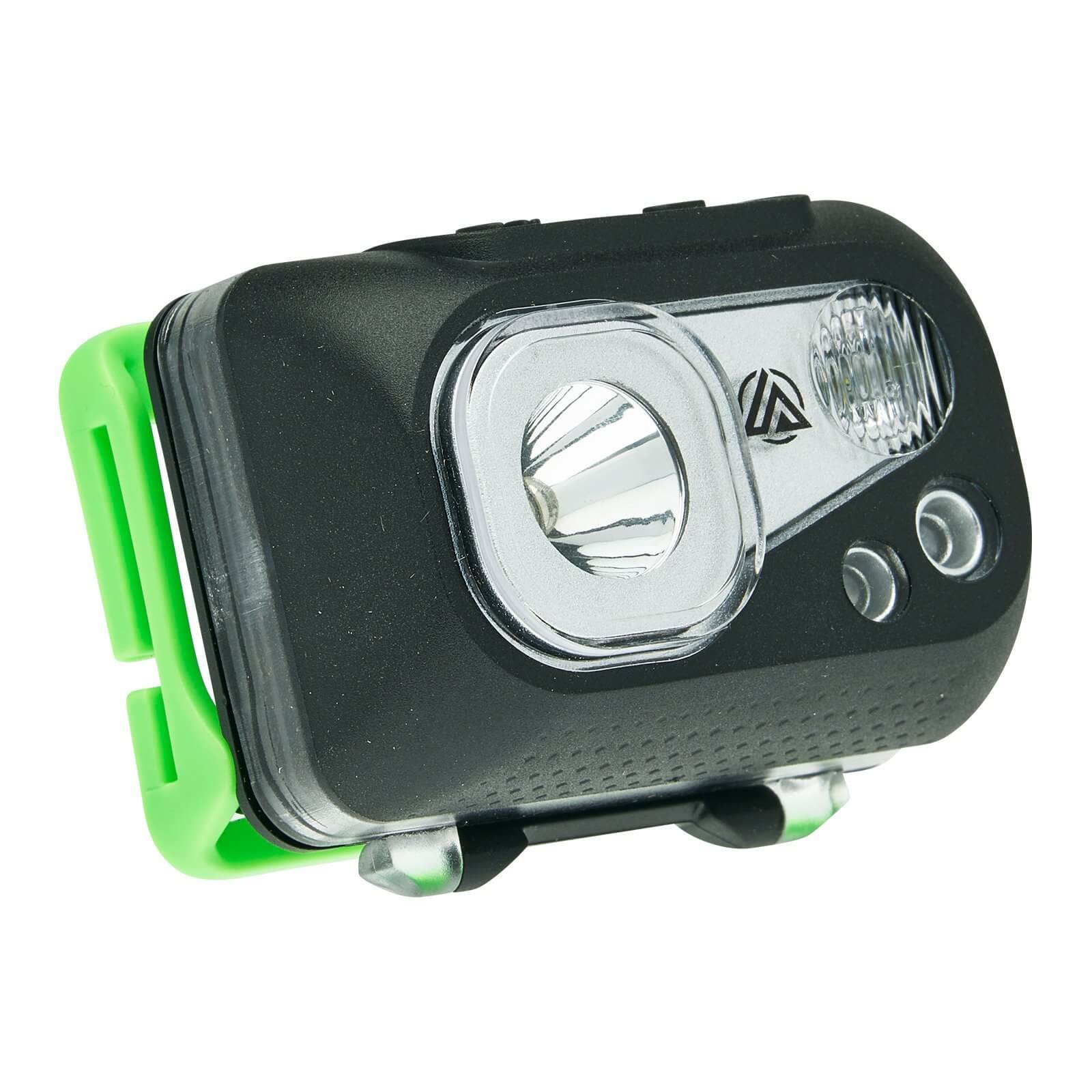 LitezAll Nearly Invincible Rechargeable Head Lamp, Waterproof Headlamp Flashlight with 8 Light Modes