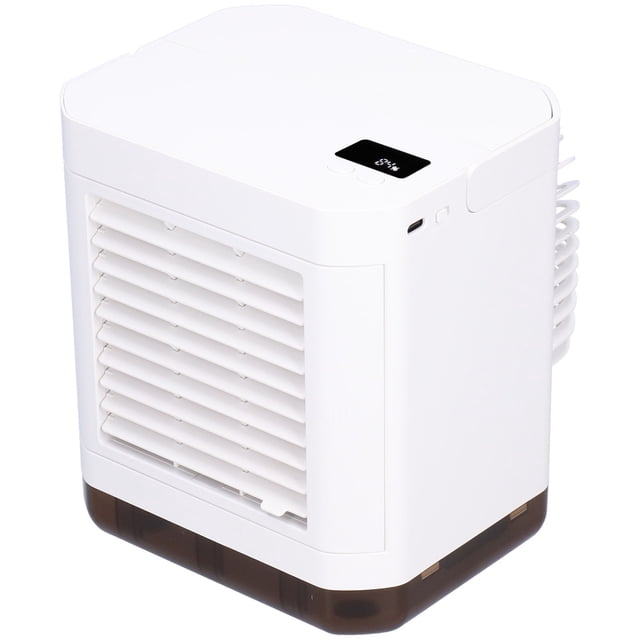 Ventilador Del Enfriador De Aire Pantalla Digital Inteligente Del Enfriador De Aire DC5V / 1A 4W Con Cable USB Para Sala De Estar ANGGREK Otros