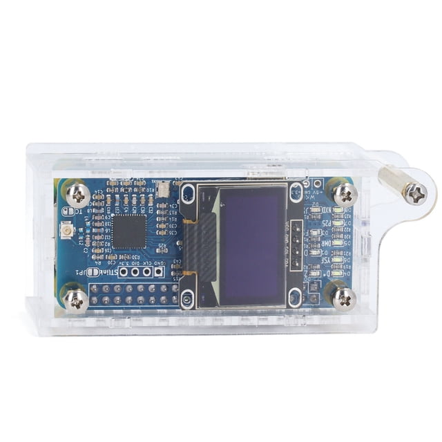 Módem De Voz Digital Multimodo, Pantalla De 0,96 Pulgadas Banda U MMDVM Hotspot Caja De Acrílico Tarjeta De Memoria 16G 20mW Simplex Para Pi W