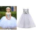 thumbnail image 6 of Girls Dress Kids Flower Lace Princess Sequin Dress Baby Party Pageant Wedding Bridesmaid Formal Dress, 6 of 10