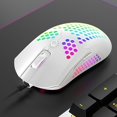 thumbnail image 1 of Souris Filaire Légère Alvéolée Ajourée Souris de Jeu Compatible avec, 1 of 5