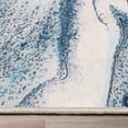 thumbnail image 6 of Well Woven Abstract Tokyo Modern Retro Marble Flat-Weave Blue 7'7" x 9'10" Area Rug, 6 of 7