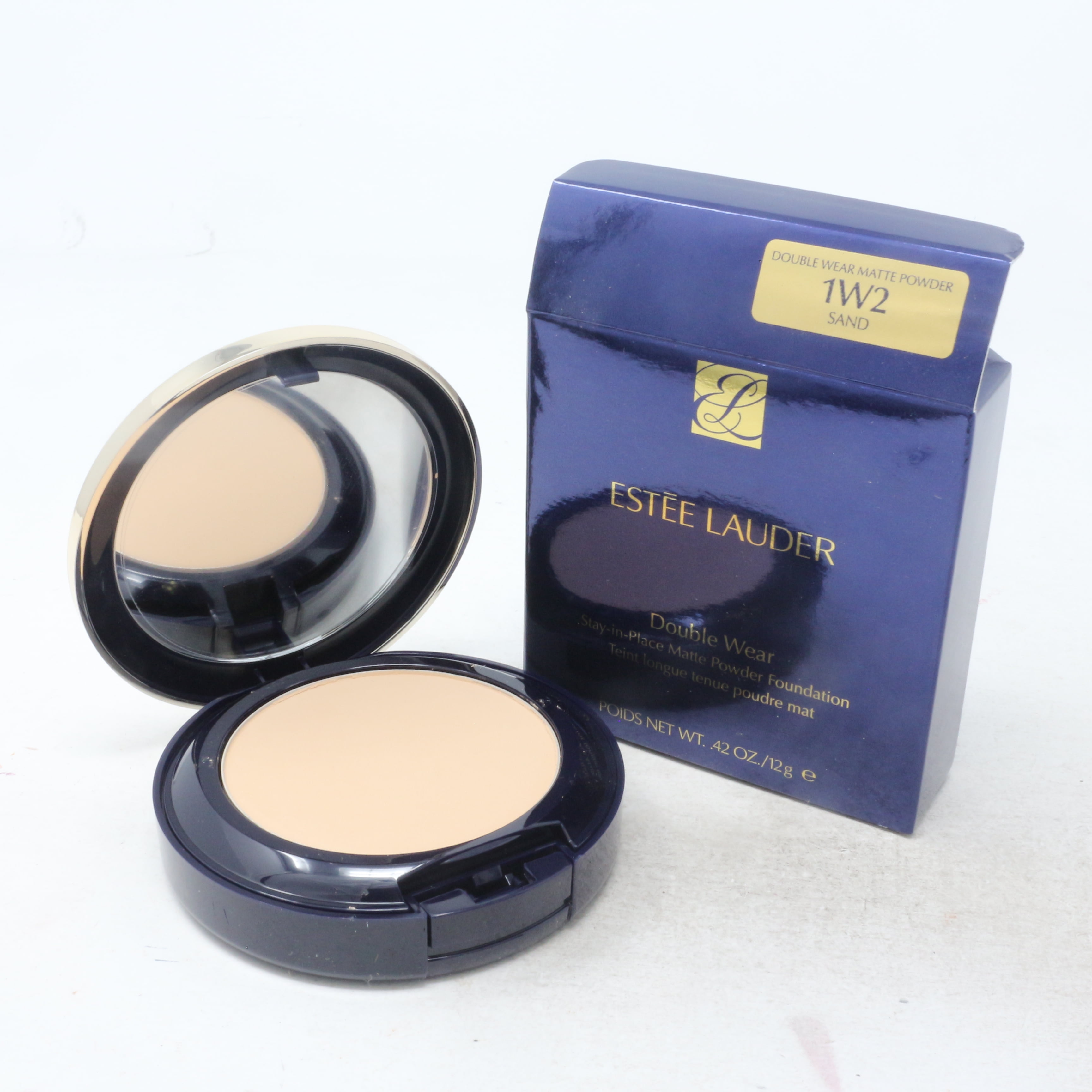 Estee Lauder Double Wear Stay-in-Place Matte Powder Foundation SPF10, 1N2 Ecru, 0.42 oz