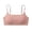 Pink, variant on HGIEYS Scoop Neck Sports Bras | Medium Support, Removable Pads, Training