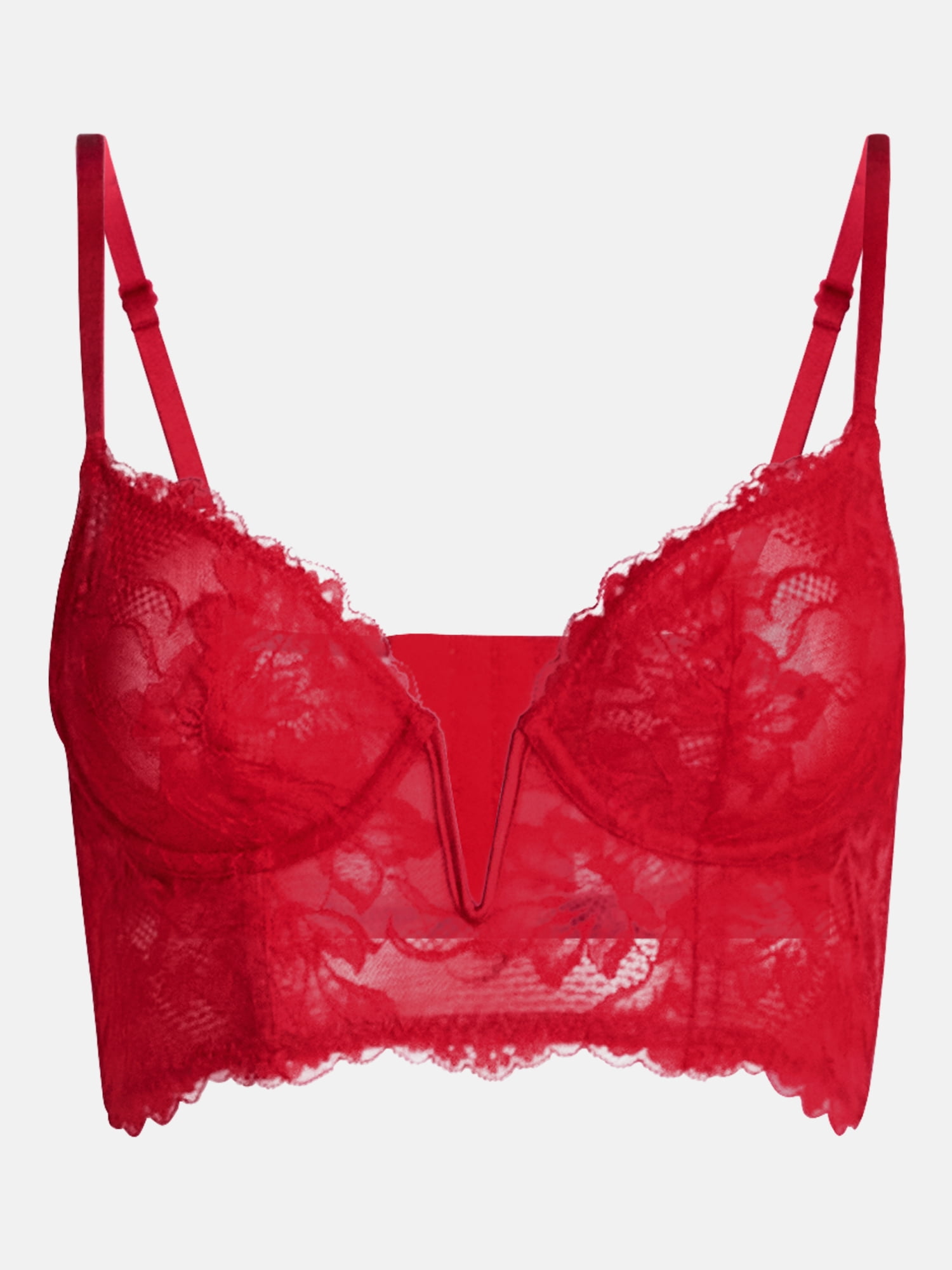 Joyspun Lace Long Line Bra, Size S-XXXL