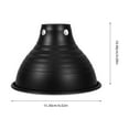 PRETYZOOM Reptile Reflector Lampshade AntiScald Lampshade Reptile Box