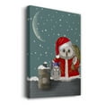 thumbnail image 3 of Christmas Santa Owl- Gallery Wrapped Canvas, 3 of 9