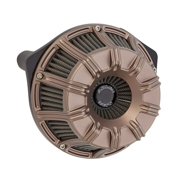 Arlen Ness 10-Gauge Inverted Series Titanium Air Cleaner (600-015)