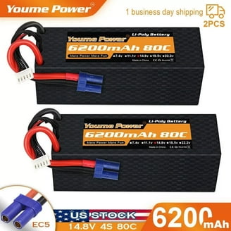 Traxxas 2889X Power Cell 4S 14.8V 5000mAh LiPo Battery, iD