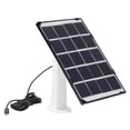 thumbnail image 1 of Panel solar de 10W 5V para cámara de seguridad inalámbrica para exteriores IP65 Cargador impermeable, 1 of 5