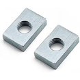 thumbnail image 2 of Nut Insertion 50pcs Square Nut M3 M4 M5 M6 M8 Rectangular Nuts Aluminum Profile Accessory Slider Block Thin Carbon Steel Countersunk Nut Tool (Size : M5x10x7x4), 2 of 5