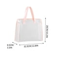 thumbnail image 3 of A4 Handheld Exam Paper Storage Transparent Tutorial Bag Large Capacity Thickened Document Bag Waterproof File Organizer for Primary and Middle School Students, 3 of 4