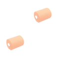 thumbnail image 4 of Naiovety Suministros de fiesta de decoración de tul de poliéster para público unisex, no se decolora fácilmente, decoración de boda ALC11Naranja claro 2Conjunto, 4 of 6