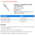 thumbnail image 2 of Fuel Screen - Compatible with 1988 - 1990 GMC K2500 1989, 2 of 2