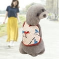thumbnail image 4 of SPRING PARK Dog Lovely T Shirt Pet Clothes Apparel Vest Costumes Puppy Printed Breathable Coat, 4 of 7