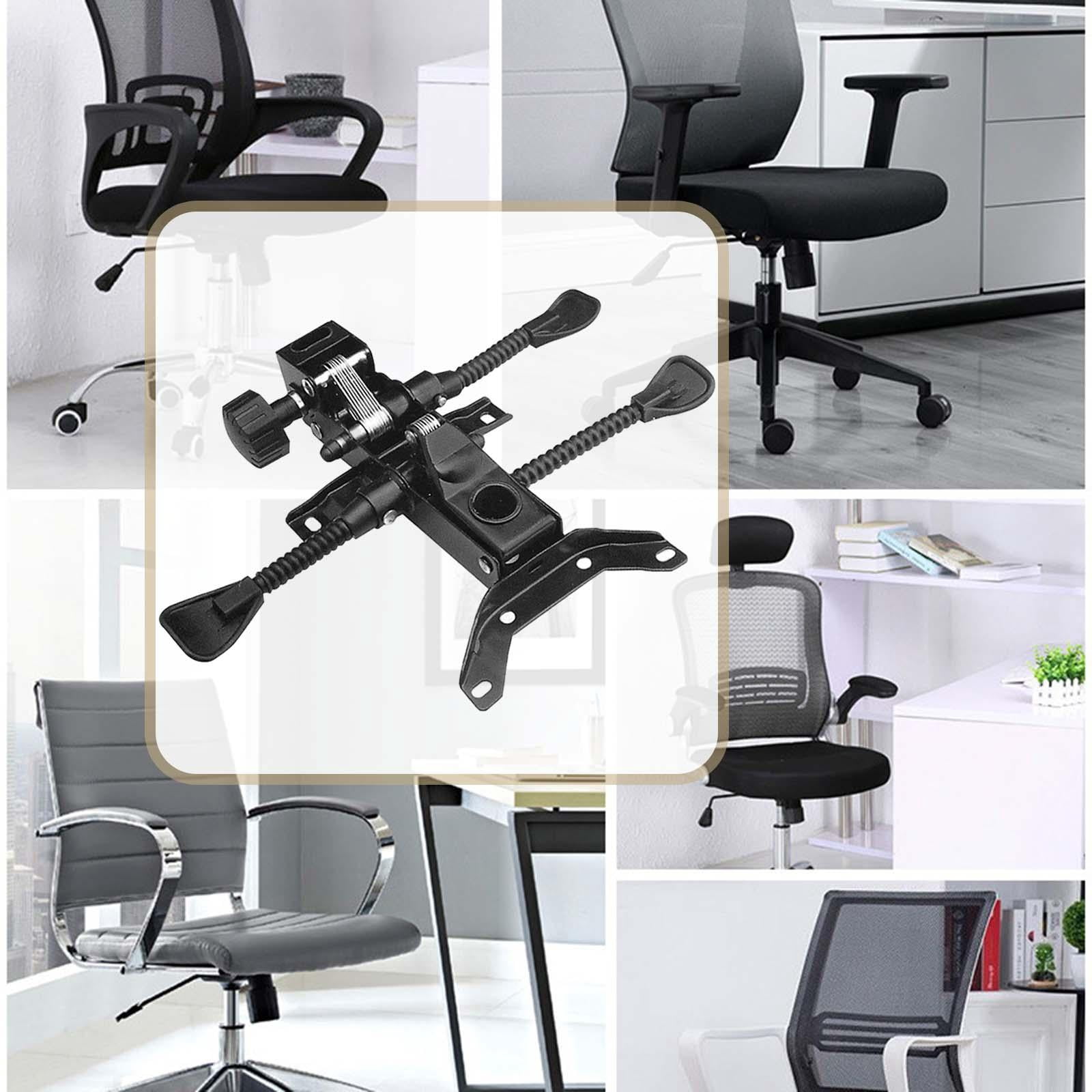 Base De Chaise De Bureau Inclinable Et Pivotante – Mécanisme En Acier Remplacement Pièces – Compatible Roues Et Vérin - 4