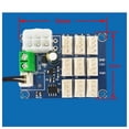 thumbnail image 3 of PWM Speed Controller 12V Temperature Measurement Control Control Computer Case Fan Multi-Circuit Speed Controller, 3 of 7