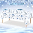thumbnail image 2 of Mantel Jectivs Snowflake para fiesta de Navidad, 137 x 274 cm x 3, 2 of 7