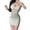 White, variant on Sexy Lace Sleep Dress For Women With Built In Bra Comfortable Nightgown Apparel Stretchy Bodycon Chemise
