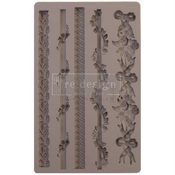 Prima Marketing Re-Design Mould 5"X8"X8mm-Sicilian Borders
