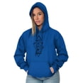 thumbnail image 3 of Dual Whales Compass Spirit Animal Hoodie Sweatshirt Women Men Brisco Brands X, 3 of 6