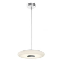 JUNP18LAJUDSN AFX June - 30W 1 LED Pendant-3 Inch Tall and 5.91 Inch Wide-Satin Nickel Finish