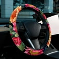 thumbnail image 6 of Cactus Car Wheel Cover, 14.5 Inch Printing PVC Leather Auto Accessories Steering Wheel Covers, 6 of 6